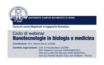 Nanotecnologie in biologia e medicina – Ciclo di webinar – 2^ed.