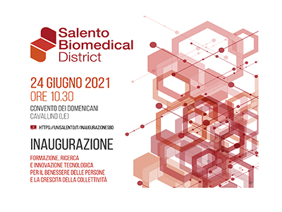 Inaugurazione del “Salento Biomedical District”