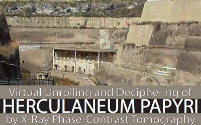 Virtual unrolling and deciphering of Herculaneum papyri by X-ray phase-contrast tomography. I risultati di una ricerca multidisciplinare